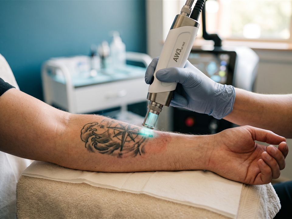 Laser tattoo removal